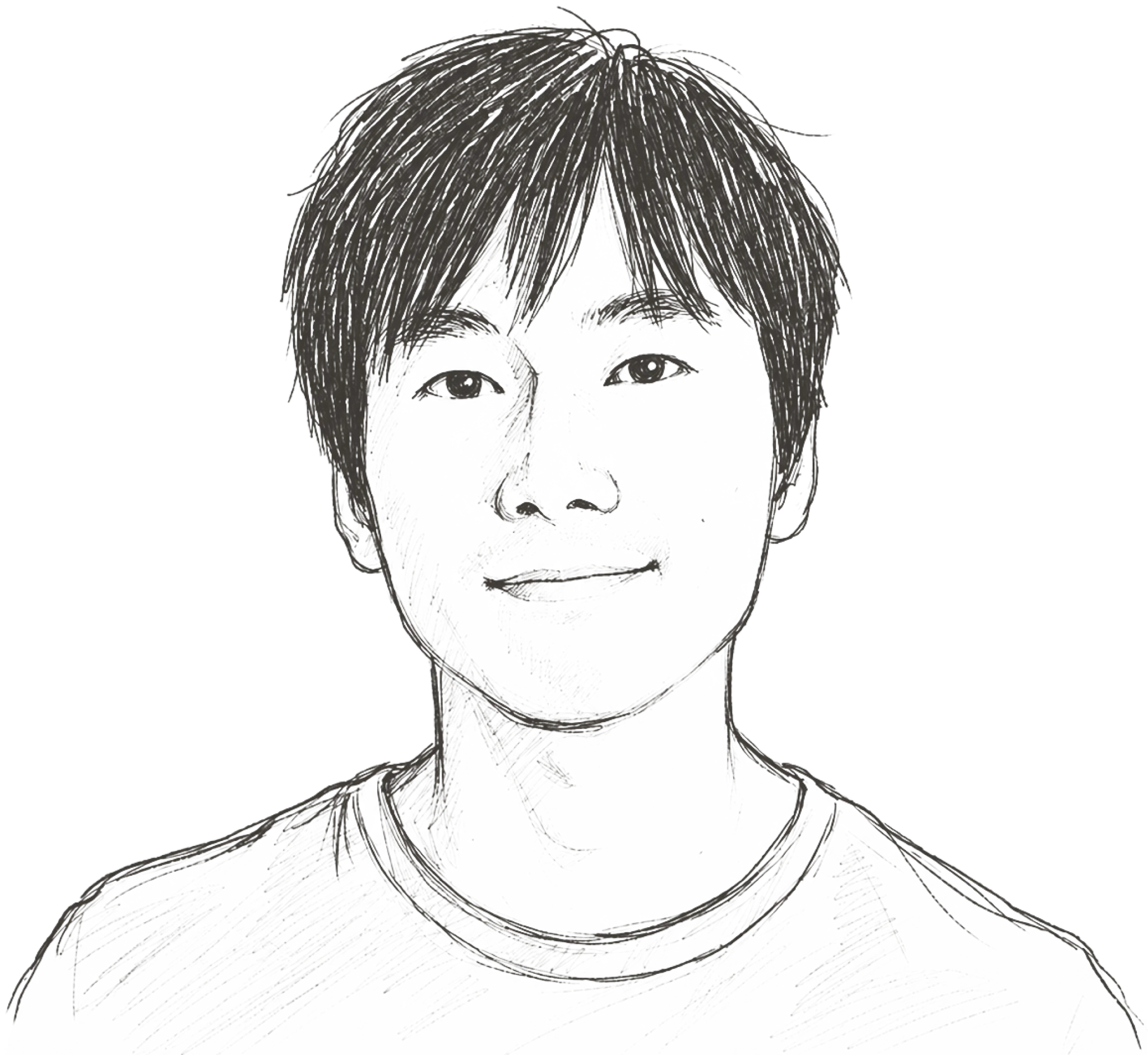 Daisuke Nishimura portrait illustration